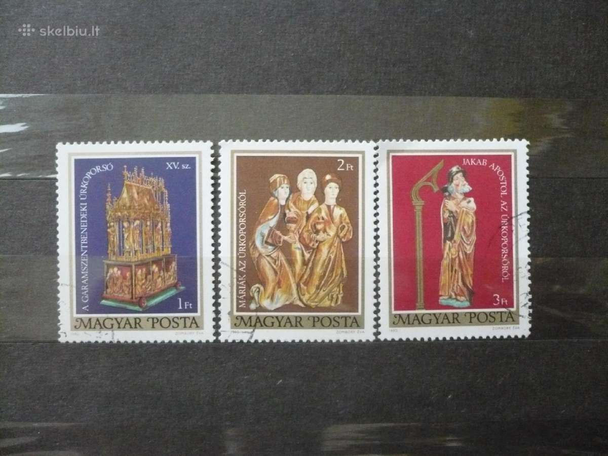 1980 m. Krikščionių statulos iš Garamszentbenedeko