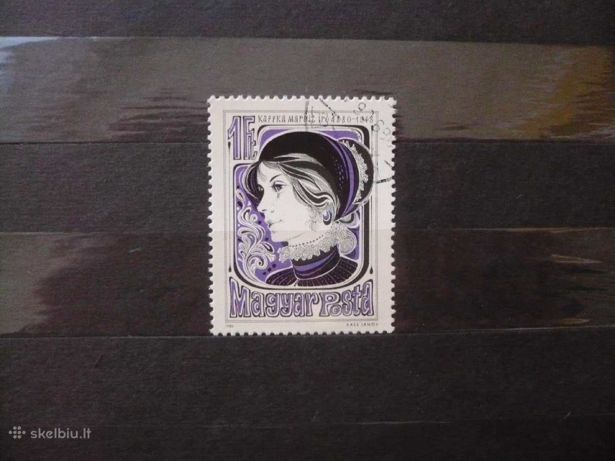 1980 100-osios Margit Kaffka gimimo metinės