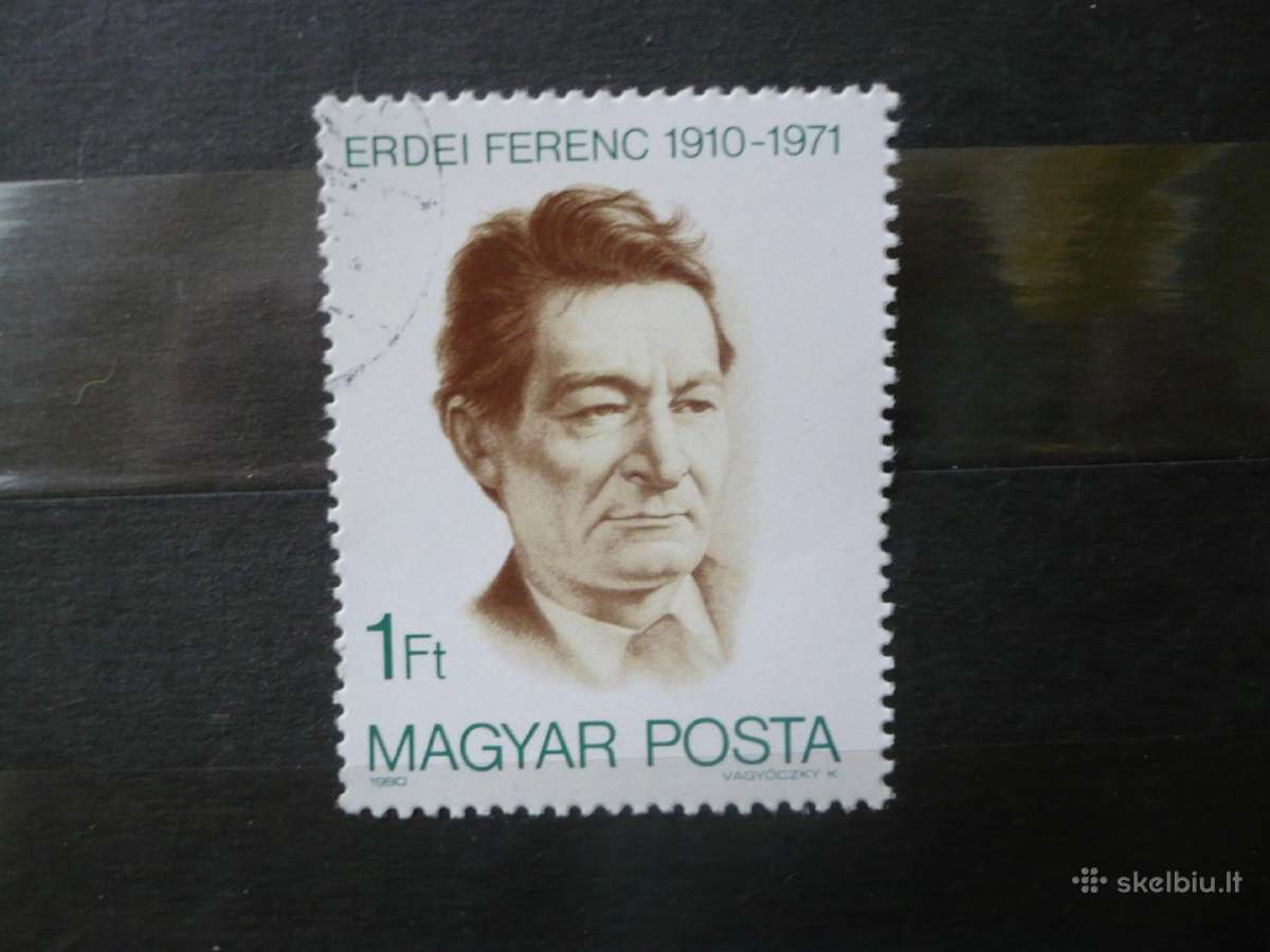 1980 m. 70-osios Ference Erdei gimimo metinės