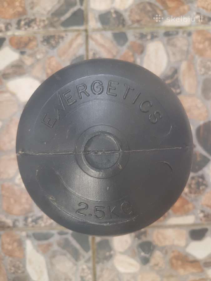 Hantelis 2,5 kg. - nuotraukos Nr. 2