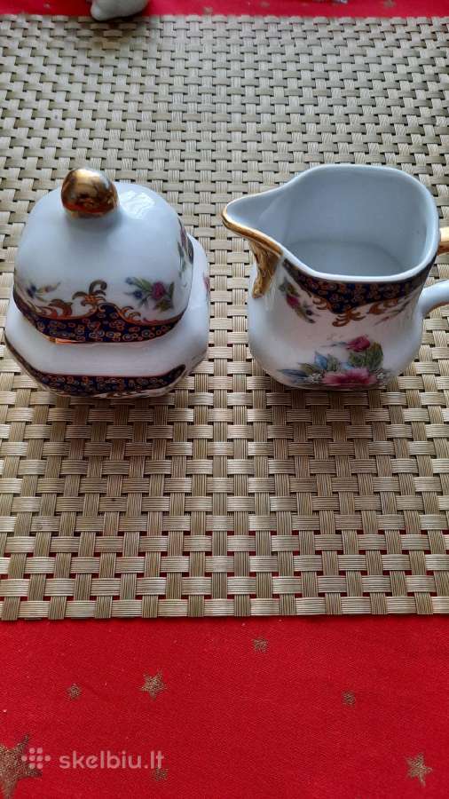 Mini Limoges cukrine ir pieninukas