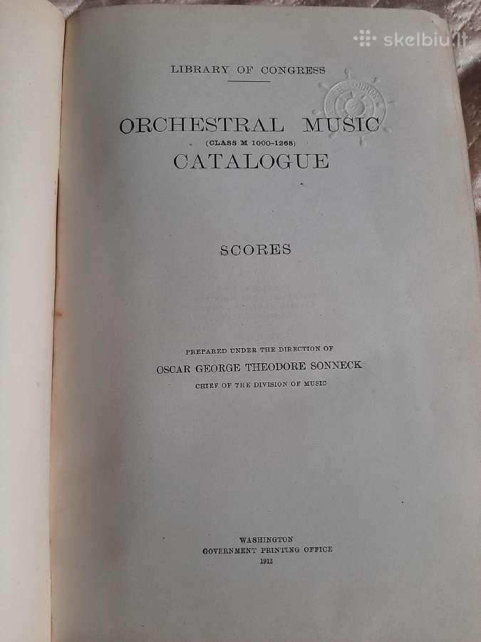 Orkestrinės muzikos katalogas - nuotraukos Nr. 3