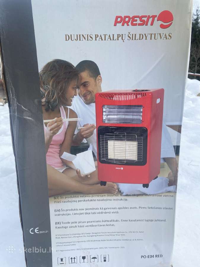 Dujinis šildytuvas 4,1kw Presit Po-e03 - nuotraukos Nr. 3