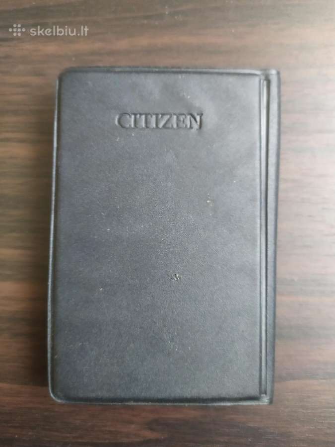 Kišeninis skaičiuotuvas Citizen - nuotraukos Nr. 2