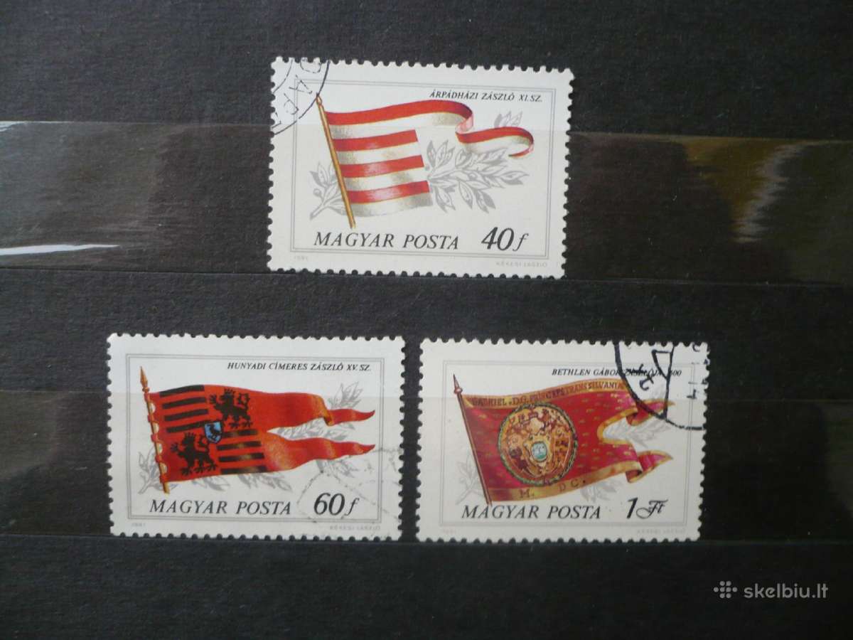 1981 Istorinės vėliavos