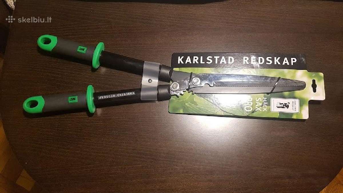 Sodo Zirkles, sekatorius krumu ir saku su dantukai