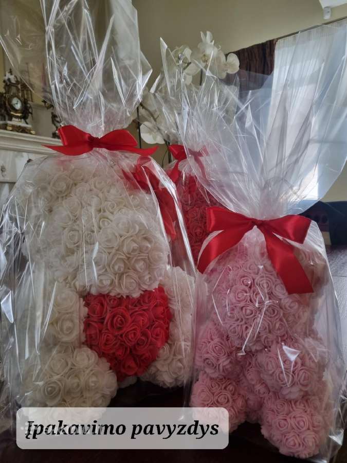 Meškiukai iš rožių / Rose bears - nuotraukos Nr. 9