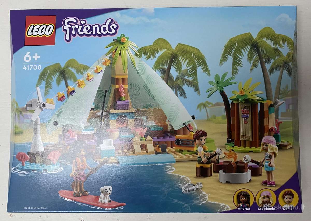 Lego 41700 Friends Glampingas paplūdimyje