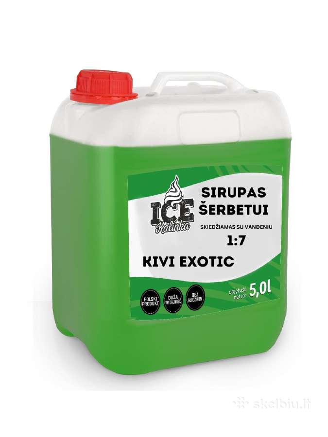 Sirupai Šerbetui 5l - 20 skirtingų skonių! - nuotraukos Nr. 5
