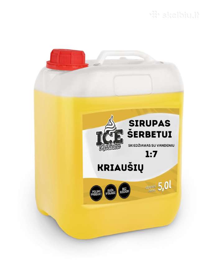 Sirupai Šerbetui 5l - 20 skirtingų skonių! - nuotraukos Nr. 10