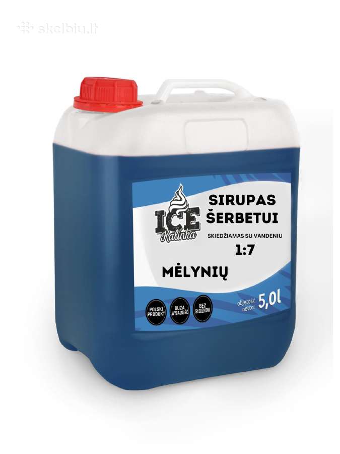 Sirupai Šerbetui 5l - 20 skirtingų skonių! - nuotraukos Nr. 8
