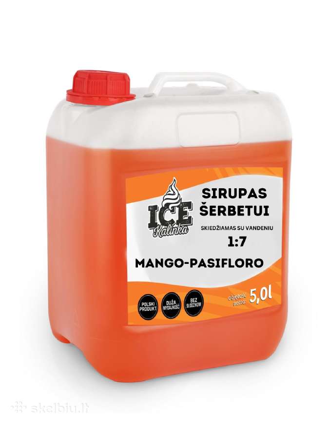 Sirupai Šerbetui 5l - 20 skirtingų skonių! - nuotraukos Nr. 9