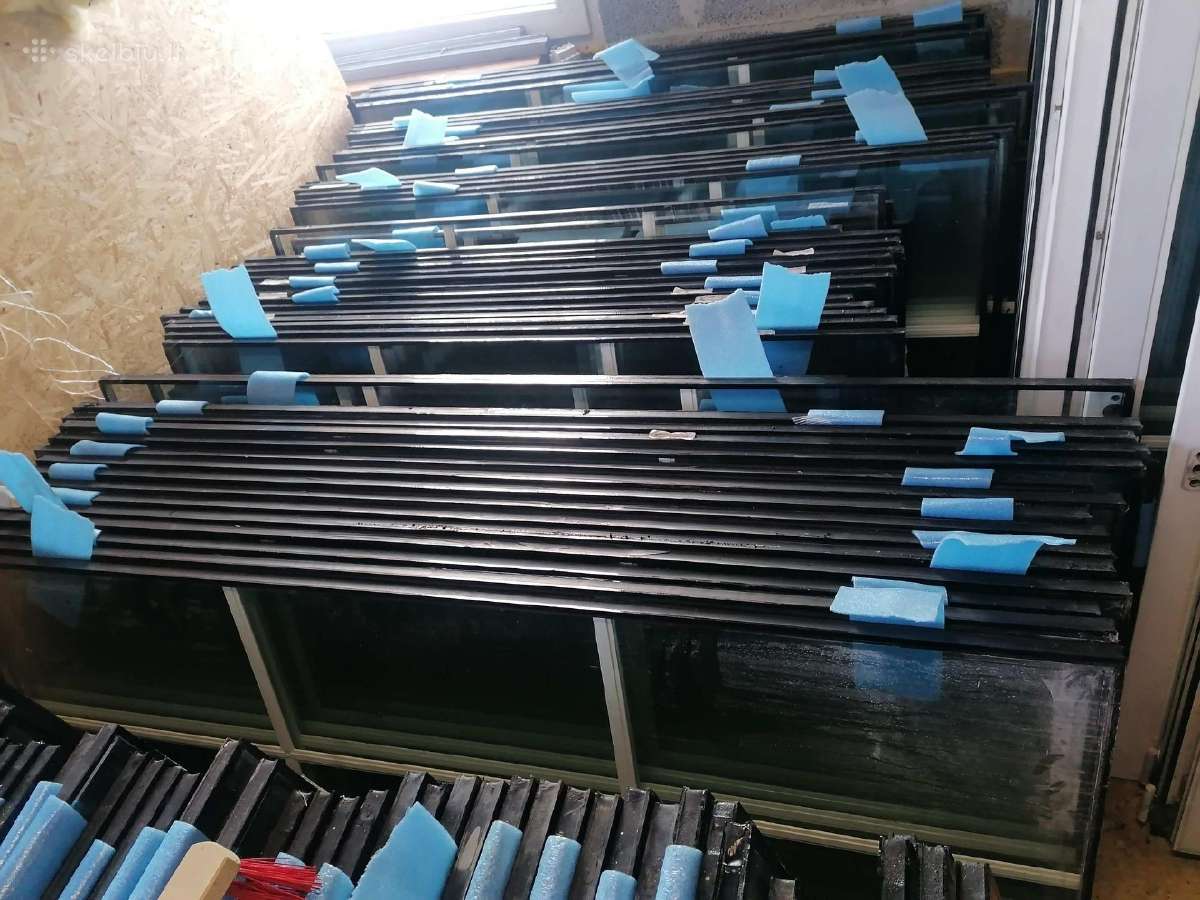 Naudoti plastikiniai langai ir stiklo paketai - nuotraukos Nr. 12