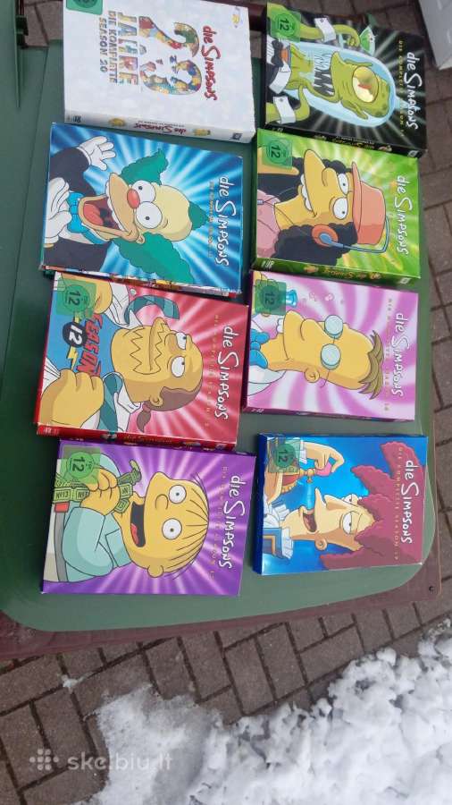 Dvd Simpsonai