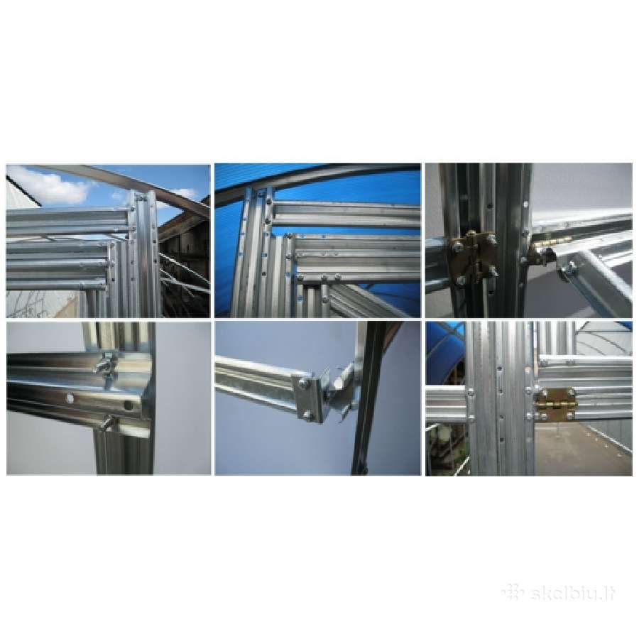 Šiltnamis arkinis polikarbonatinis 3x4, 3x6, 3x8 - nuotraukos Nr. 2