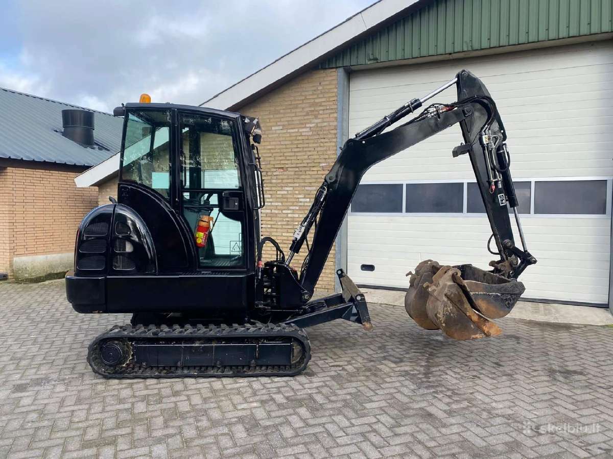 Bobcat ir Mini ekskavatoriaus 3.5t nuoma su oper. - nuotraukos Nr. 6