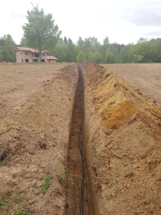 Bobcat ir Mini ekskavatoriaus 3.5t nuoma su oper. - nuotraukos Nr. 3