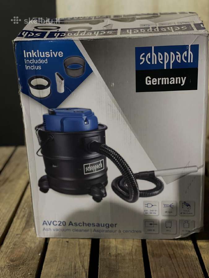 Pelenų siurblys Avc20, Scheppach - nuotraukos Nr. 3