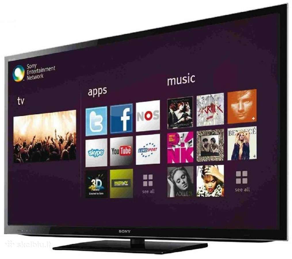LED 3D Sony Smart Full HD, 55hx751 - nuotraukos Nr. 4