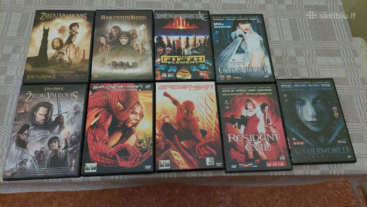 Filmų Dvd diskai
