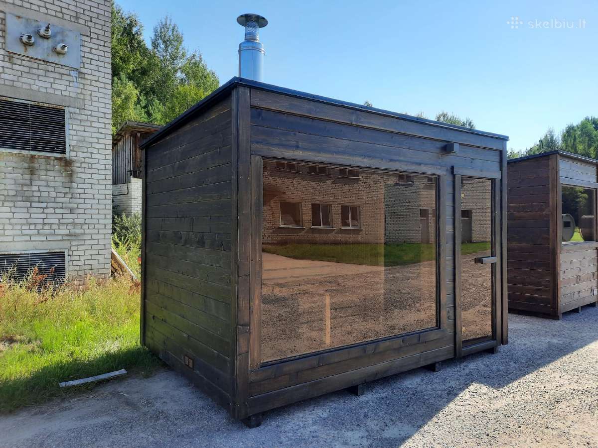 Lauko pirtis, medinės pirtys, nameliai - nuotraukos Nr. 2
