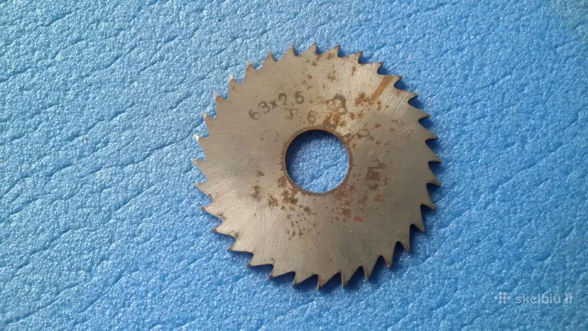 Metalo freza nenaudota