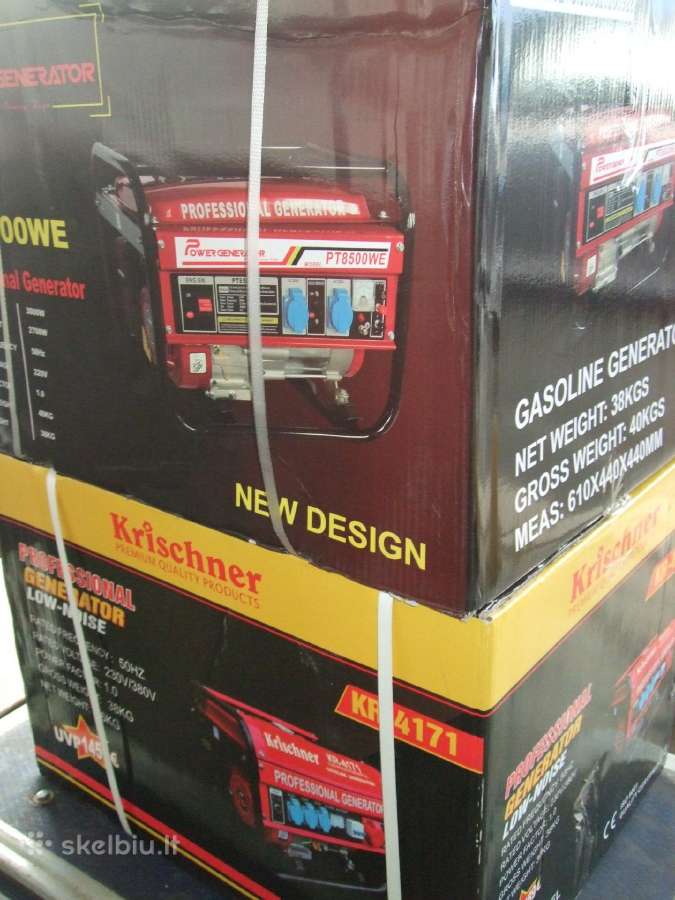 Akcija! New Elektros Generatoriai 230/400/12 V - nuotraukos Nr. 22