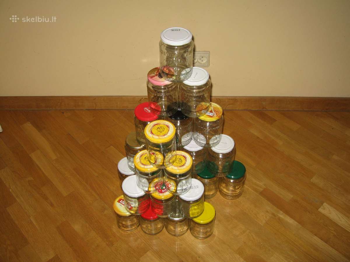 Stiklainiai 500 ml ir 720 ml