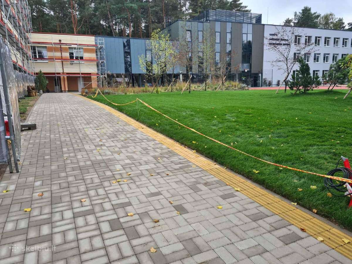 Gatvių, kelių, aikštelių įrengimas iš trinkelių - nuotraukos Nr. 5