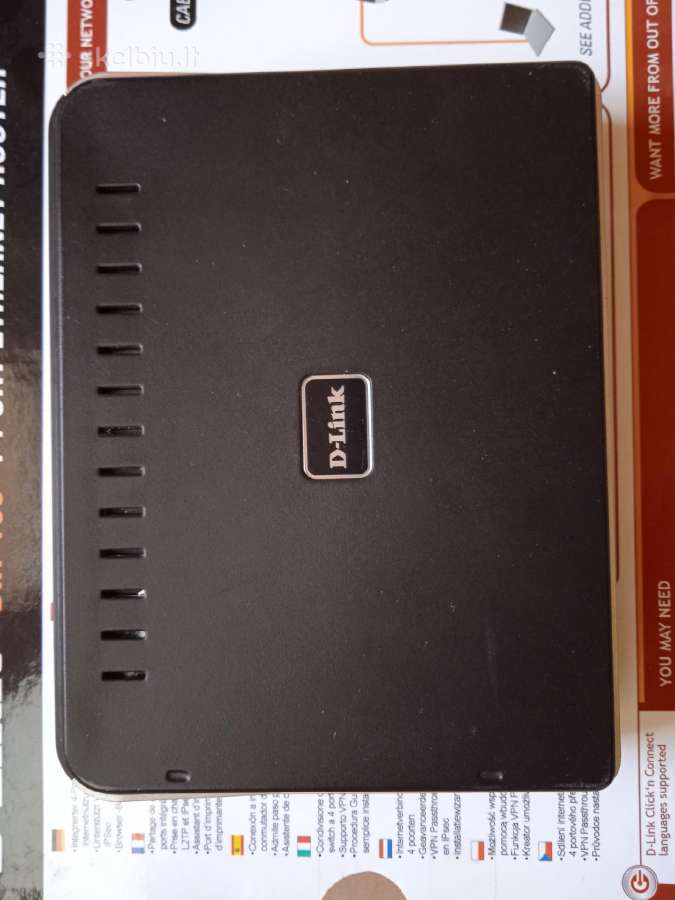 Routeris D-link Dir-100 - nuotraukos Nr. 6