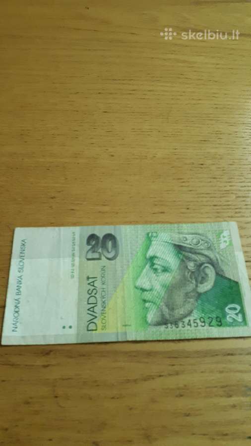 Slovakija 20 Kronų 2004m.