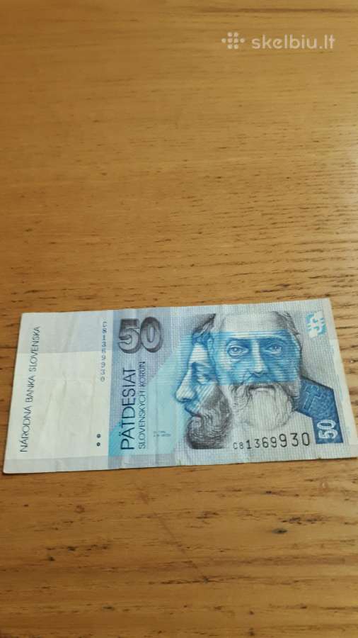Slovakija 50 Kronų 1999m.