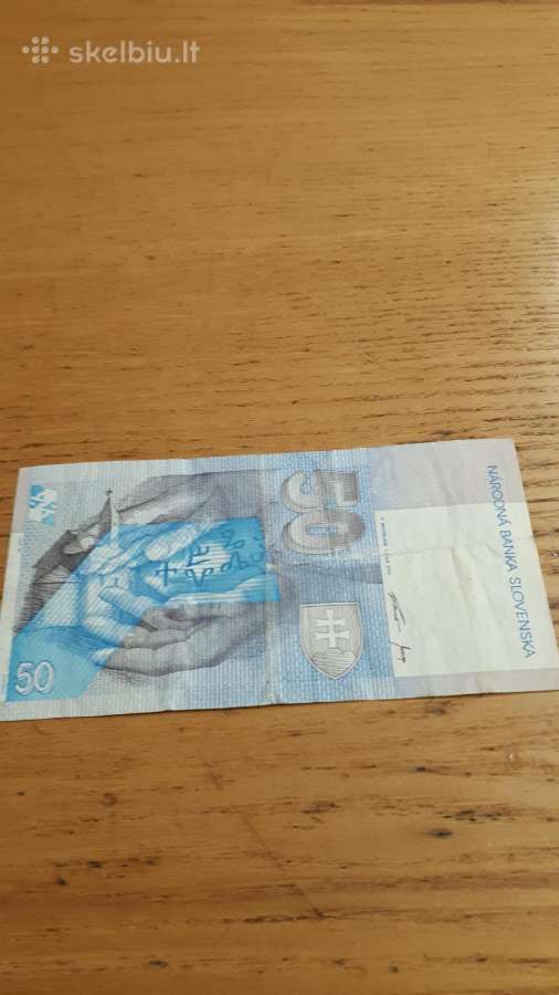 Slovakija 50 Kronų 1999m. - nuotraukos Nr. 2