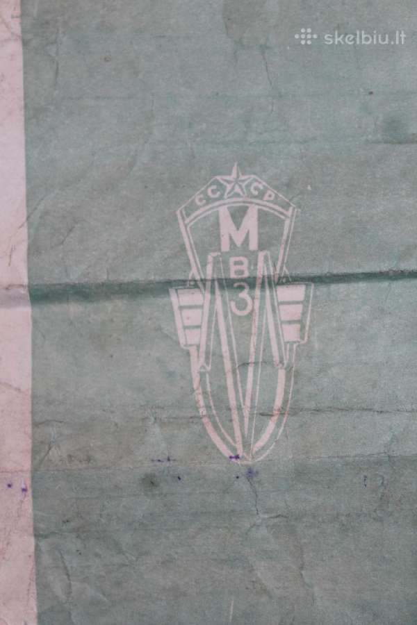 Dviračio Mvz Minsko garantinis pasas 1962 m. - nuotraukos Nr. 5