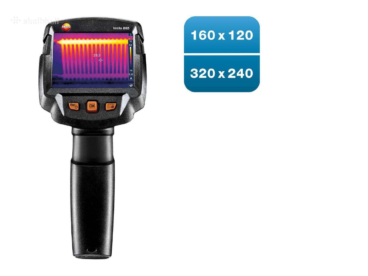 Testo 865 termovizorius - nuotraukos Nr. 2
