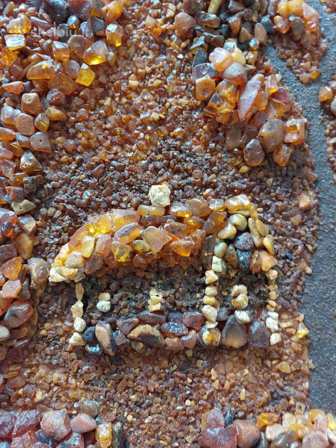 Kolekcinis paveikslas iš gintaro .Amber Art . - nuotraukos Nr. 2