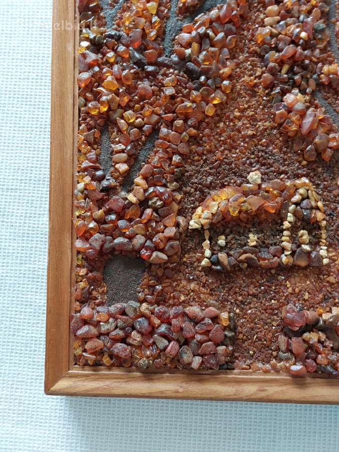 Kolekcinis paveikslas iš gintaro .Amber Art . - nuotraukos Nr. 5