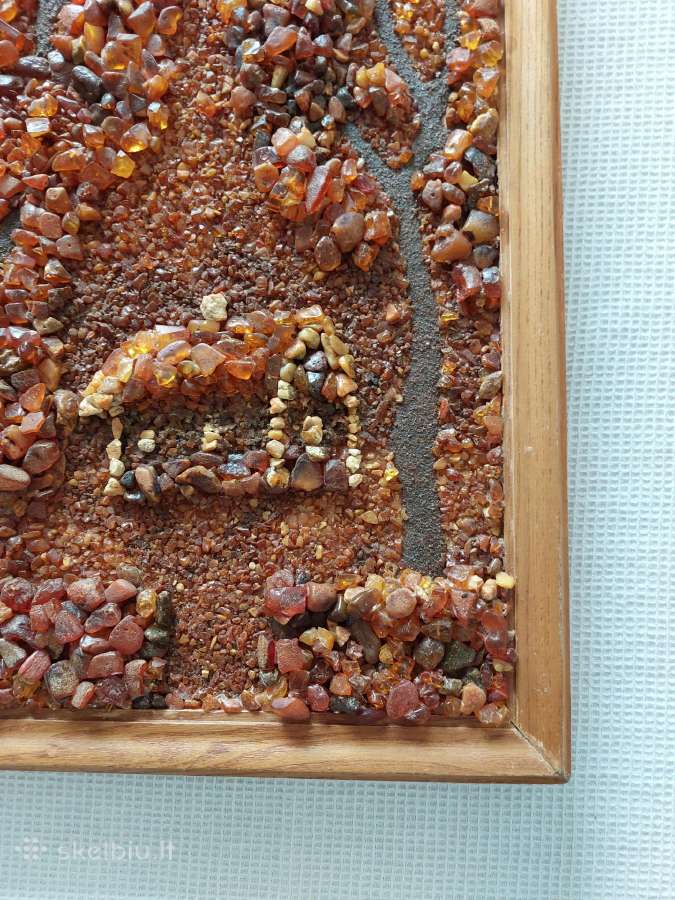 Kolekcinis paveikslas iš gintaro .Amber Art . - nuotraukos Nr. 6