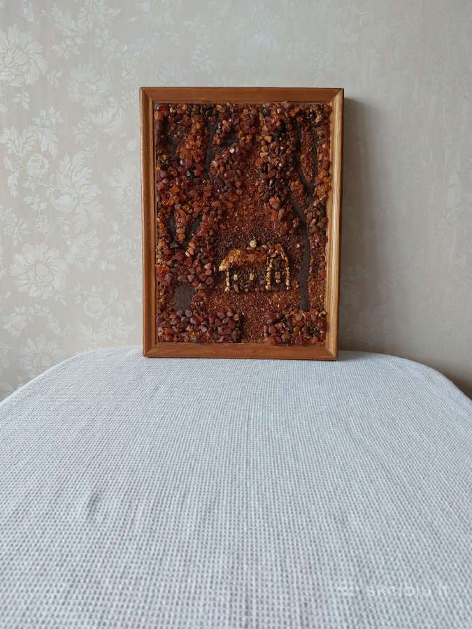 Kolekcinis paveikslas iš gintaro .Amber Art . - nuotraukos Nr. 13