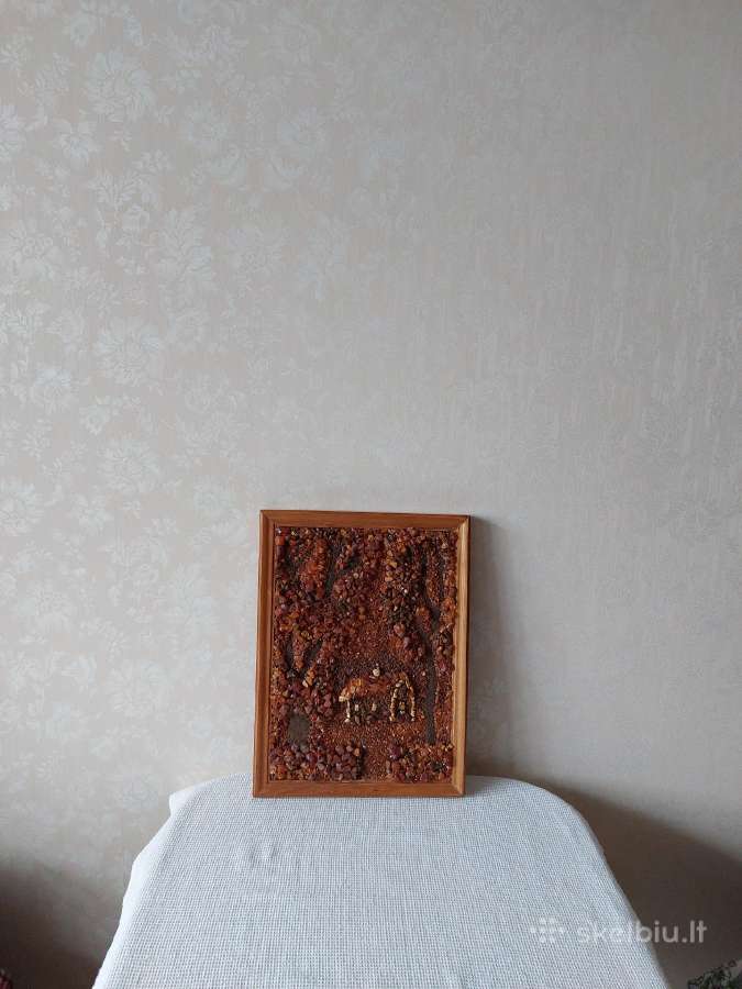 Kolekcinis paveikslas iš gintaro .Amber Art . - nuotraukos Nr. 16