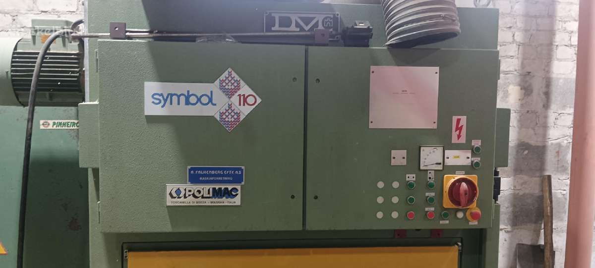 Plačiajuostės šlifavimo staklės Dmc Symbol 110 - nuotraukos Nr. 2