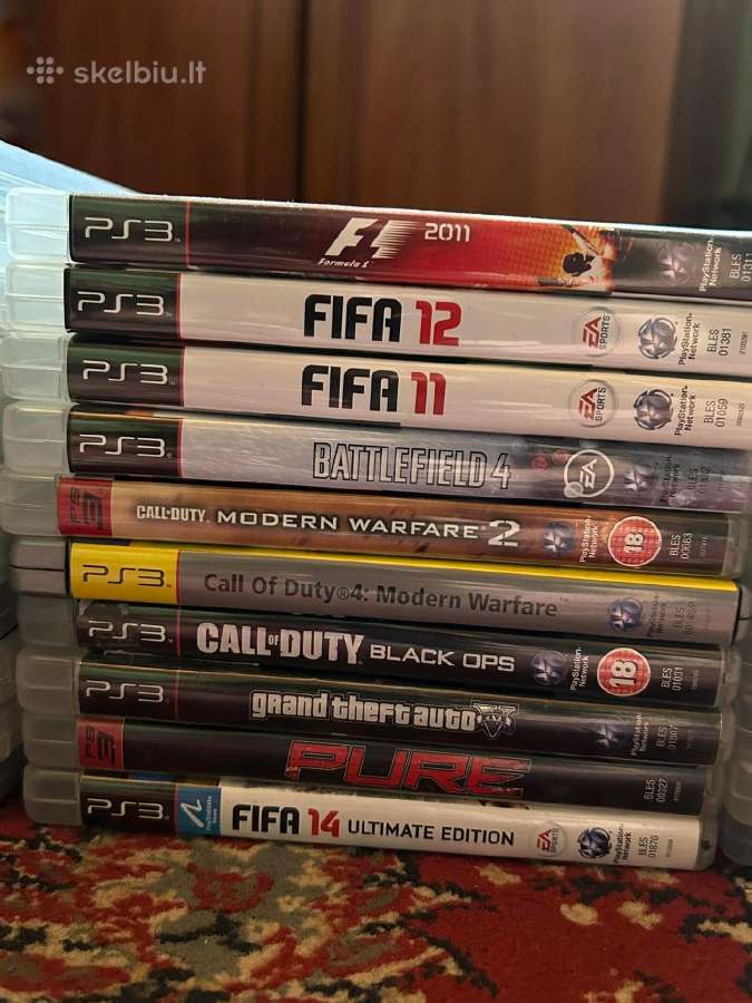 Playstation 3 (PS3) žaidimai - nuotraukos Nr. 2