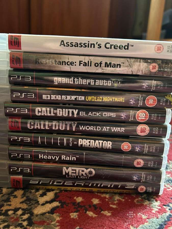 Playstation 3 (PS3) žaidimai - nuotraukos Nr. 3