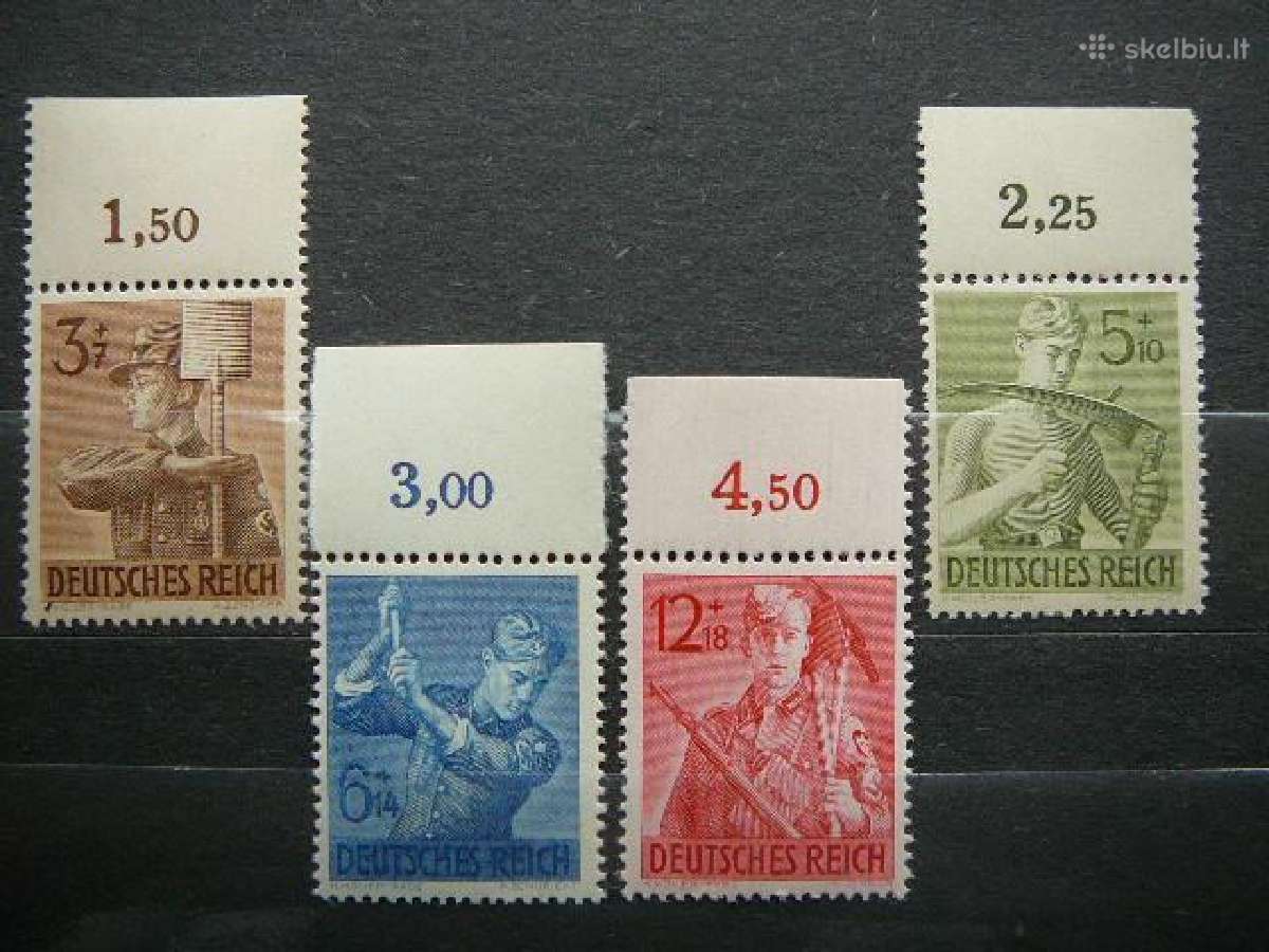 Darbininkai Kariai Vokietija 1943 vkt850/3sm