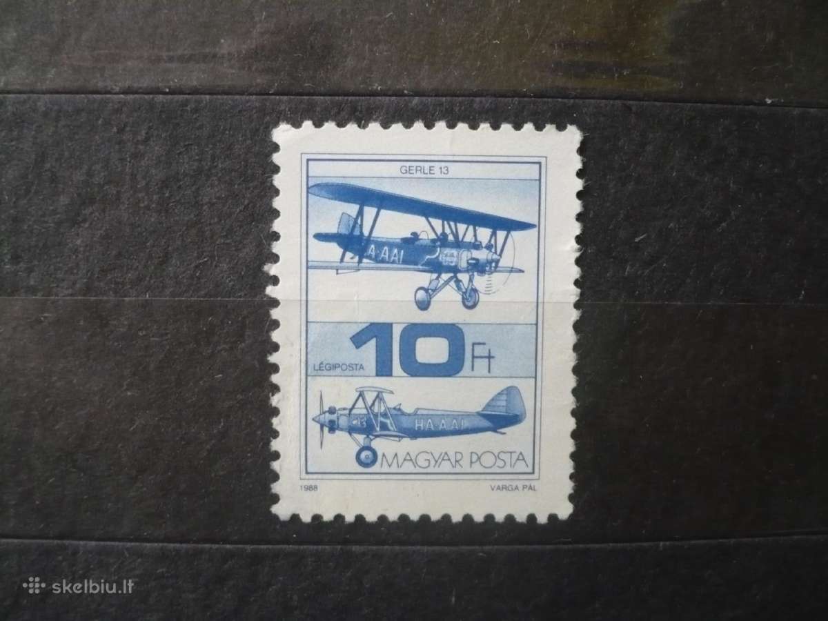 1988 m. aviapaštas – istoriniai lėktuvai Mhn
