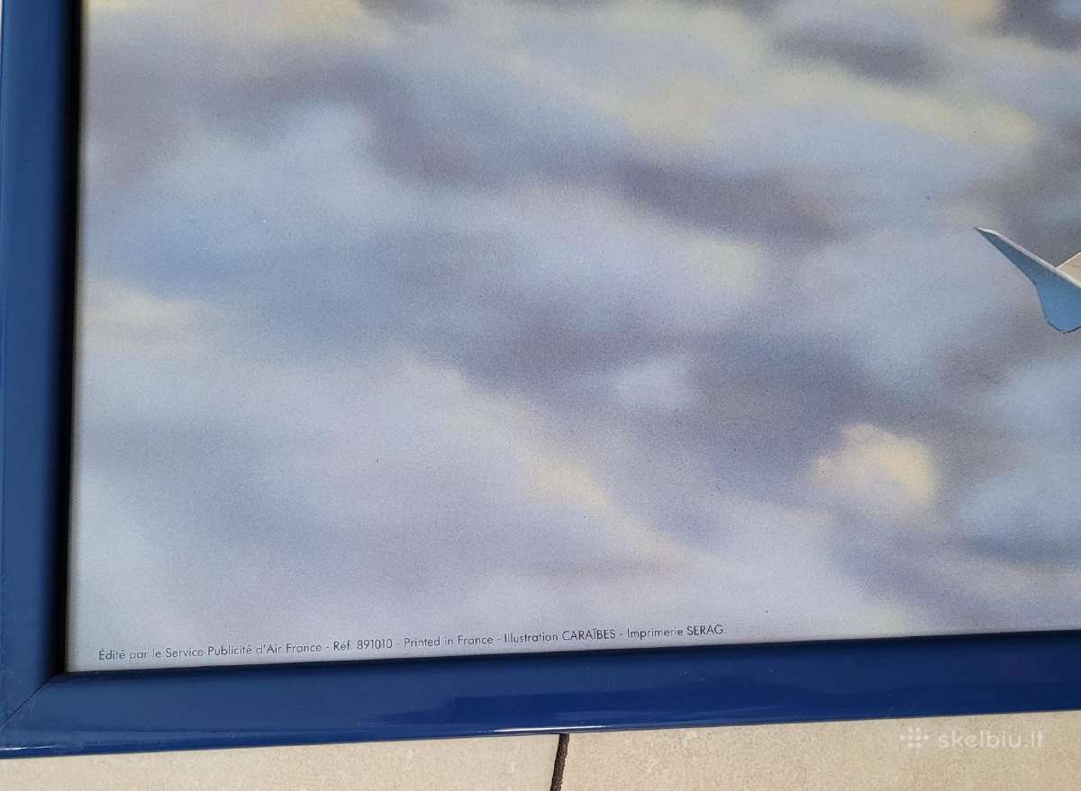 Remelis su lektuvo foto-piesiniu. Airfrance. - nuotraukos Nr. 5