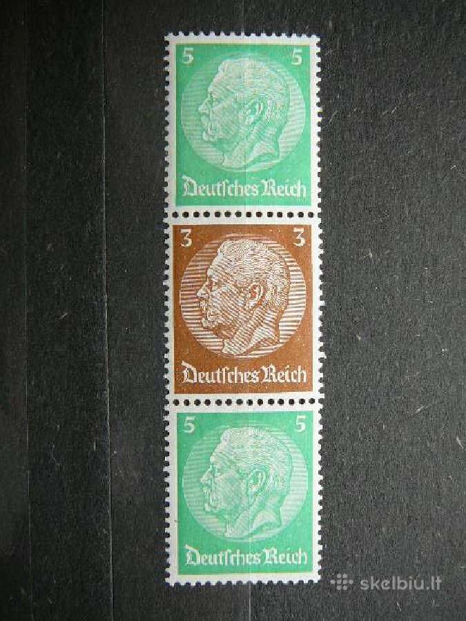 Reichsprezidentas Vokietija 1934 vkts130sl