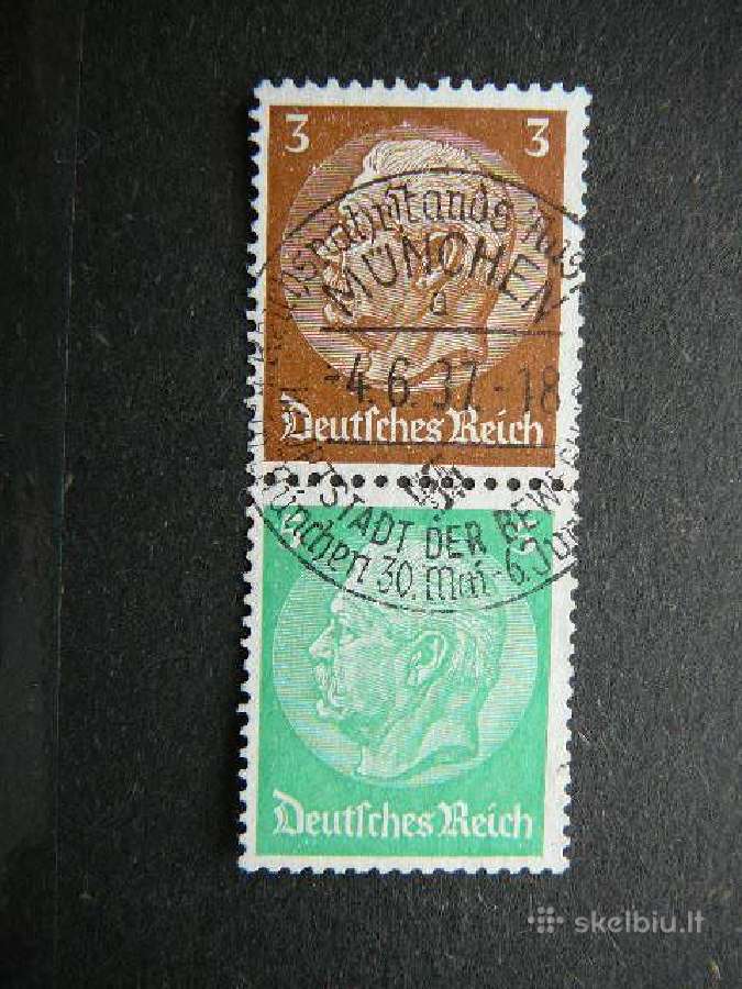 Reichsprezidentas Vokietija 1934 vkts127a