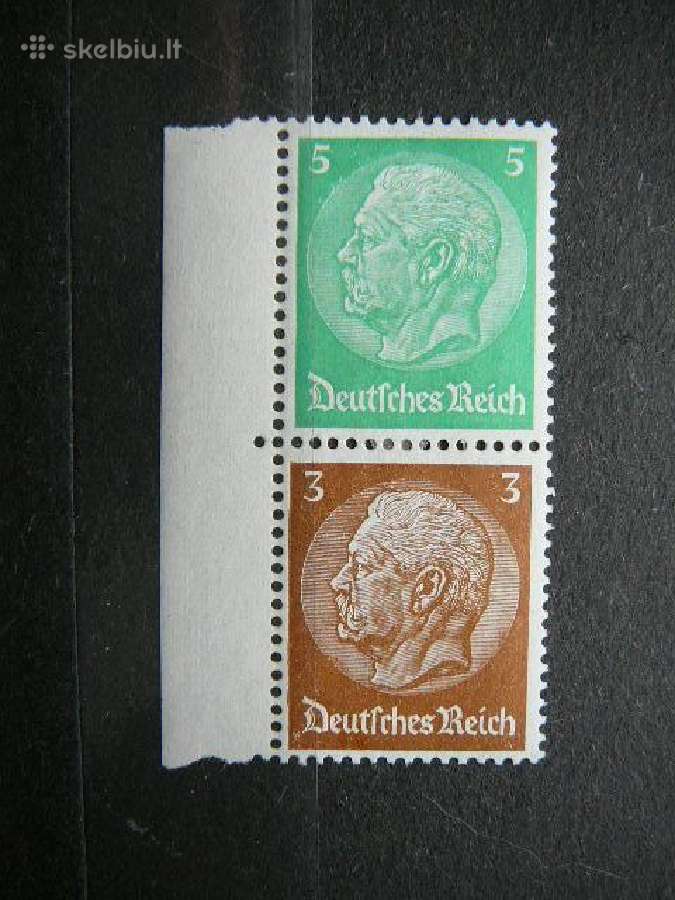 Reichsprezidentas Vokietija 1934 vkts129sl