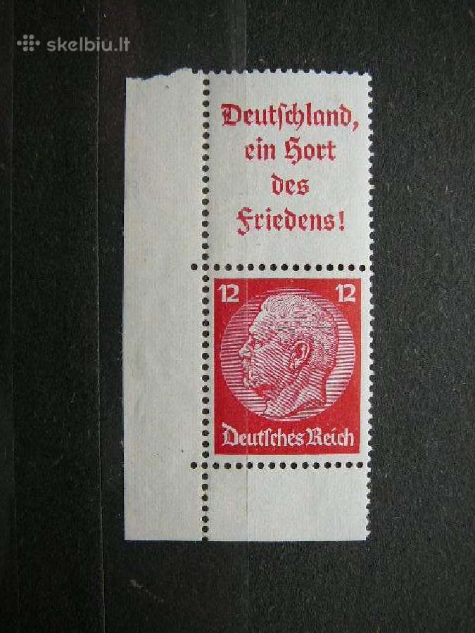 Reichsprezidentas Vokietija 1934 vkts143p